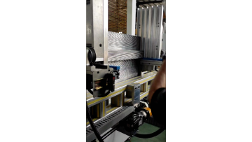 Radiator core assembly machine