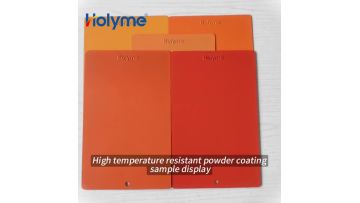 High temperature resistant powder coating 