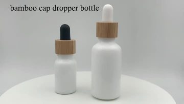  dropper bottle with bamboo lid