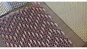 Decorative  wire mesh show
