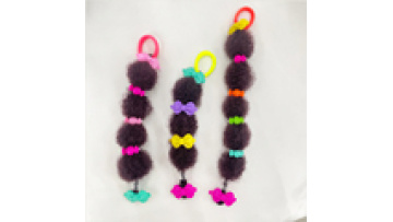 Cute Small Marley Bubble Puff Afro Kids Braided Ponytail Hair Extension Accessories for Girls1