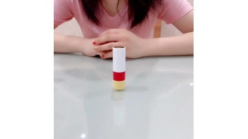 Color spraying mixed color lipstick tube magnetic lip balm container1