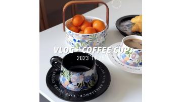 Garden Cup and Saucer