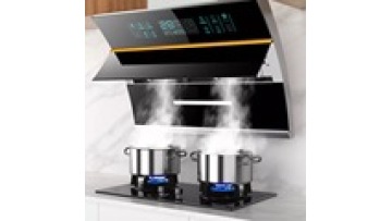Factory Supplier 90cm Competitive Price electric chimney Customize logo wall mounted screen touch inox range cooker hood1