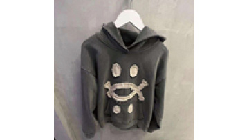 Streetwear Heavy French Terry Cotton Acid Washing Vintage Distressed Design Pullover Applique Patch Embroidery Hoodies for Men1