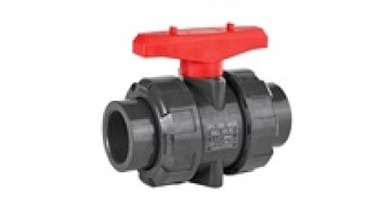High Quality UPVC Material Plastic Double Union Ball Valve of Factory Production1