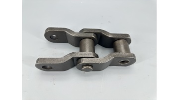 Heavy duty curved chain