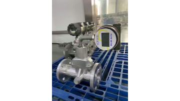 Bend tube vortex precession flowmeter