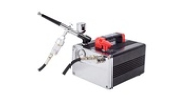 HS-317K Airbrush Compressor 2 Level Pressure Adjustable with Mini Filter Airbrush Kit1