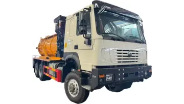 6X6 22cbm Sewage Sludge Transport Truck Brand New HOWO Sewage Suction and Discharge Hose Septic Tank Truck with Vacuum Pump1