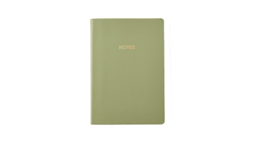 Morandi color series Pu cover notebook
