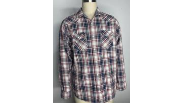 Programmer plaid long sleeved shirt
