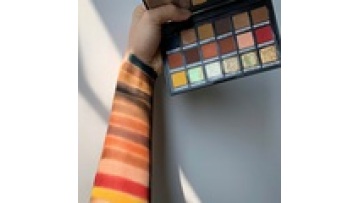 18 colors private label makeup cosmetics beauty eye shadow private label maquiagem eyeshadow palette maquillaje1