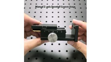 Manual Z-axis Dovetail Groove Stage
