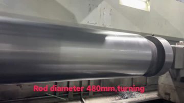 Rod diameter 480mm,turning