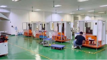 Automatic screen printing machine show