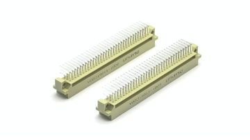 Din 41612 Connector Three Row Right Angle Male 3*32P