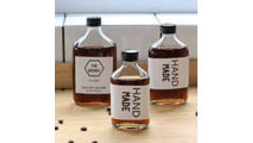 Mini Portable Bottles for Alcoholic Beverages Cold Brew Coffee Whiskey Gin Rum Vodka 100ml 200ml Flat Flask Glass Bottle1