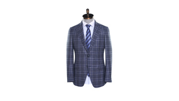 AOSHI Full Canvas High quality Cost effective fitted man suit for business blazer men tuxedos full canvas suits groom wedding1