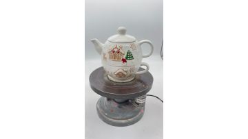 Biscuit House Double layered Teapot