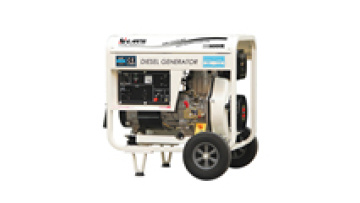 China Jiangsu 5KW open electric start 30AH battery DC12V diesel generator1