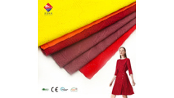 Custom Color Polyester Spandex 150gsm Knitted Dyed Stretchy Jacquard Water Soluble Hole Fabric for Women Dress Skirt1