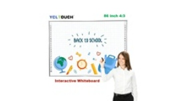 IR Multi Touch Screen 82 inch Interactive Electronic Projector Writing White Board for School1