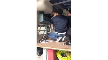 DC 24V Minibus parking air cooler for truck1