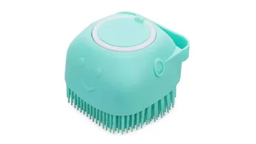 Pet Bath Massage Brush Puppy Dog Cat Grooming Clean Soft1