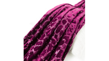 african pink velvet Embroidery laces wholesale poly spandex velvet 3mm Sequins Lace Fabric1