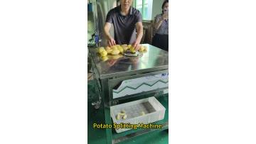 Potato Splitting Machine Fruit Vegetable Splitting Machine