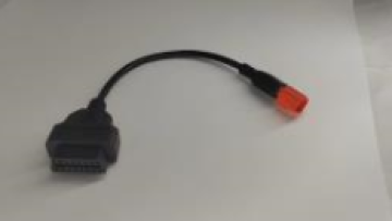 OBD diagnostic cable black adapter