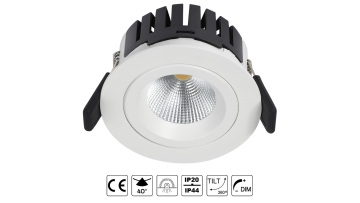 insulation over downlights