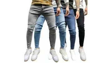 Regular design promotion stylish super skinny clothes jeans men1