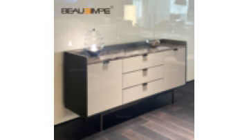 Minimalist  living room marble tabletop TV console table modern Living room decorative cabinet storage dining room bar sideboard1