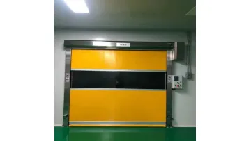 Industrial Security Dust Proof Automatic PVC Rolling High Speed Fast Roll up Door for Clean Room Freezer Room1