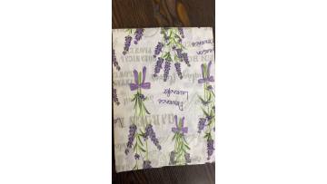 pe printed tablecloth with flannel back