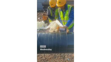Anticorrosive tape construction video
