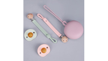 Smart Baby Silicone Sooth Pacifiers Latex Free For Baby With Clip1
