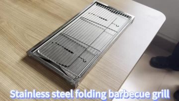 folding BBQ grill