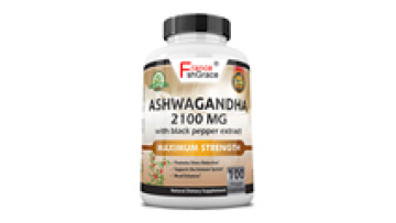 Organic Ashwagandha Capsule 2100 mg Capsules Pure Organic Ashwagandha Powder and Root Extract1