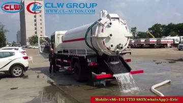 10CBM Vacuum Sewage Suction trucks