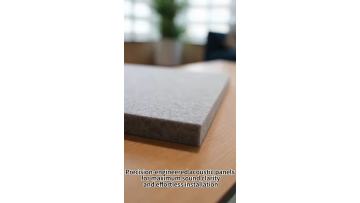 Precision-engineered acoustic panels for maximum sound clarity and effortless installation