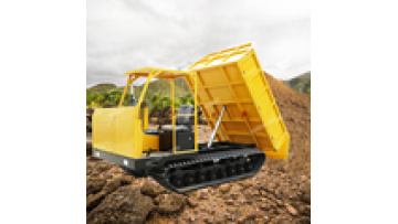 Hengwang HW5000L Mini Dumper Truck - China Handheld Rubber Track Dumper Price1