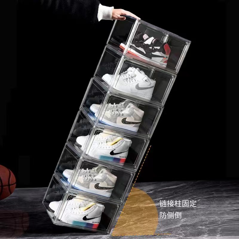 High Transparent Pet Shoebox Storage Box3 Jpg