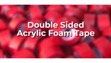 Double sided acrylic foam tape