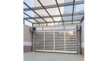 Induction Loop High Speed Aluminum Hard Panel Spiral Fast Shutter High-Speed Door For Electronic Workshop1