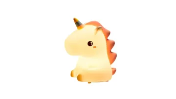 Soft Silicone Unicorn Night Lamp for Children′s Bedroom Decoration Adorable1
