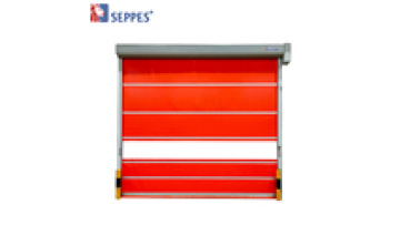 Fast  roll door support for custom logo and color rapid speed pvc door industry warehouse the CE certificate fast door1