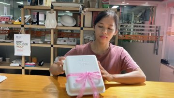 H43-Recycled Molded Paper Pulp Box biodegradable packaging1